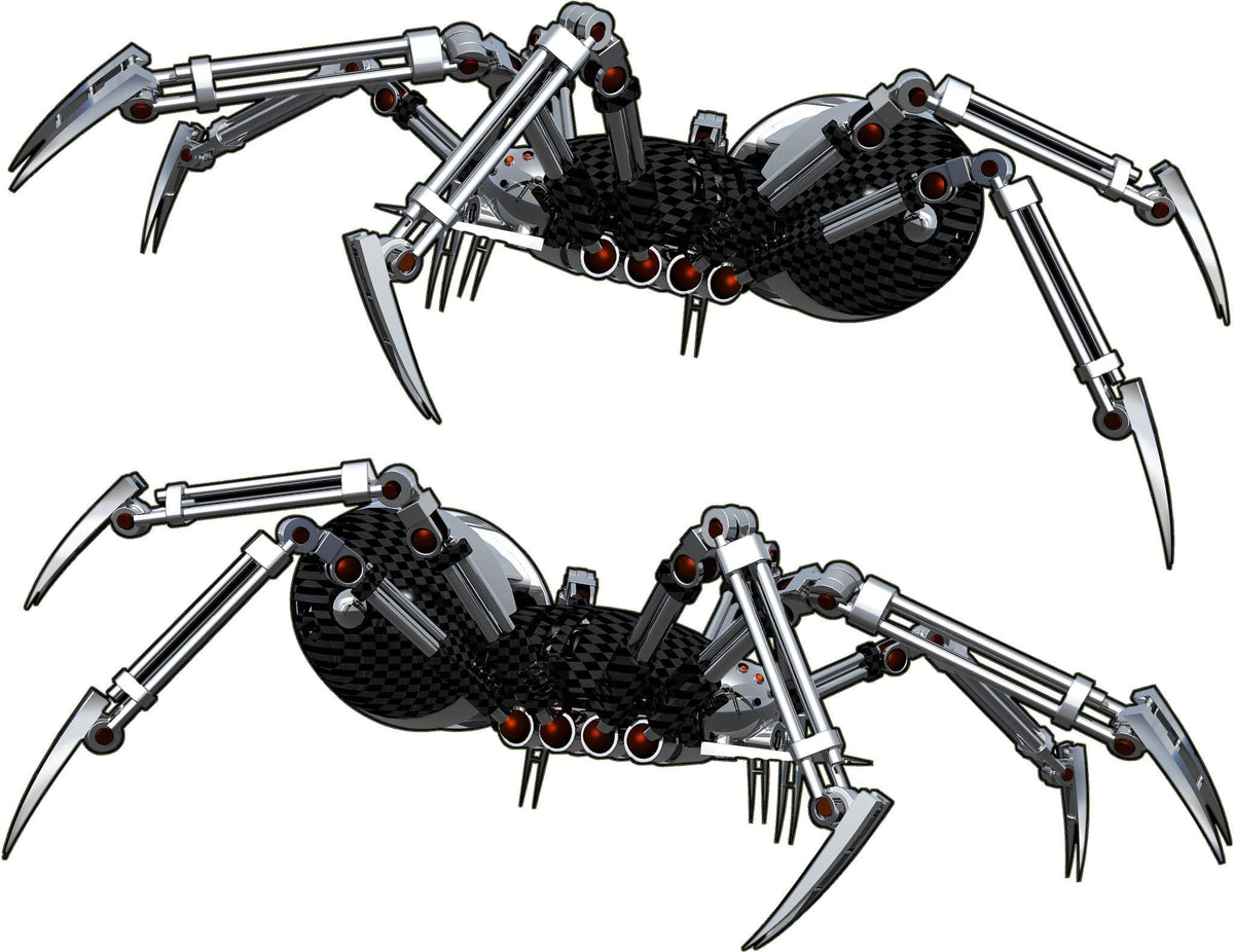 robot spider decals kit for all vehicles